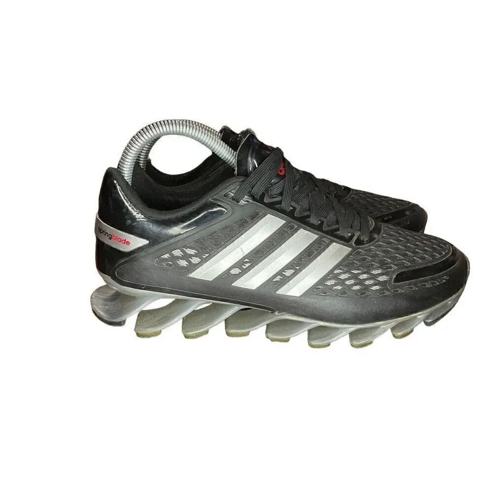 adidas Men's Springblade Razor Running M20457 BKS Black / Silver Size 5
